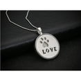 thumbnail image 4 of Collier Pendentif Phosphorescent Amour Patte Collier Décontracté Charme Collier, 4 of 10
