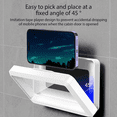 thumbnail image 7 of Bathroom Mobile Phone Holder Waterproof Touchable Case Wall Mounted Kitchen Toilet Smartphone Storage Box Stand, 7 of 7
