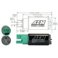 thumbnail image 5 of AEM 50-1220 High Flow In-Tank Fuel Pump 340LPH - 65mm with Inline Inlet, 5 of 6