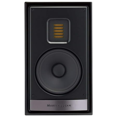 MartinLogan - Motion 5-1/4" Passive 2-Way Bookshelf Speaker (Each) - Gloss Black