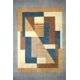 thumbnail image 1 of Momeni Rugs NEWWANW-06BLU2680 Colección New Wave, 100% lana, alfombra de área contemporánea tallada a mano y copetuda, corredor de 2'6 "x 8 ', azul Momeni Rugs, Inc. NEWWANW-06BLU2680, 1 of 1