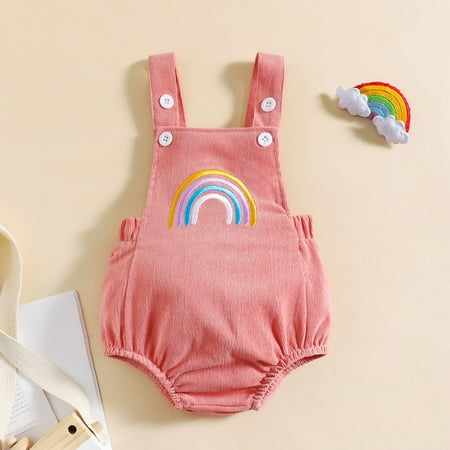 

kpoplk Outfits For Newborn Girl Newborn Baby Girls Boys Romper Sleeveless Tank Top Bodysuit Backless Jumpsuit One Piece Summer Outfit(Pink)