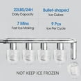 thumbnail image 4 of IKT Bottom Loading Water Dispenser Cooler with Maker ,for 5 Gallon Bottle with Empty Bottle Indicator 3 Temperature 22lbs Within 24hrs White, 4 of 12