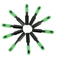 thumbnail image 1 of 30Pcs Ftth Connecteur Rapide Intégré Sc / Connecteur à Fibre Optique en Plastique Vert, 1 of 7