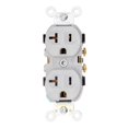 thumbnail image 1 of Receptáculo Dúplex Leviton Blanco 10.2X4X2.6 Cm, 1 of 3