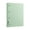 02_A4 D Ring 4 Hole Binder Folder Green, variant on 4 Hole D Ring Binder Loose Leaf Folder A4 Document Binder Plastic Ring Binder with Elastic Closure Colorful Presentation Punch Folder for Office College Notebook by Xuniizn