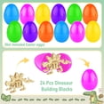 thumbnail image 2 of Building Blocks WODMAZ Dinosaur, 24 paquetes para niños y niñas, 2 of 7