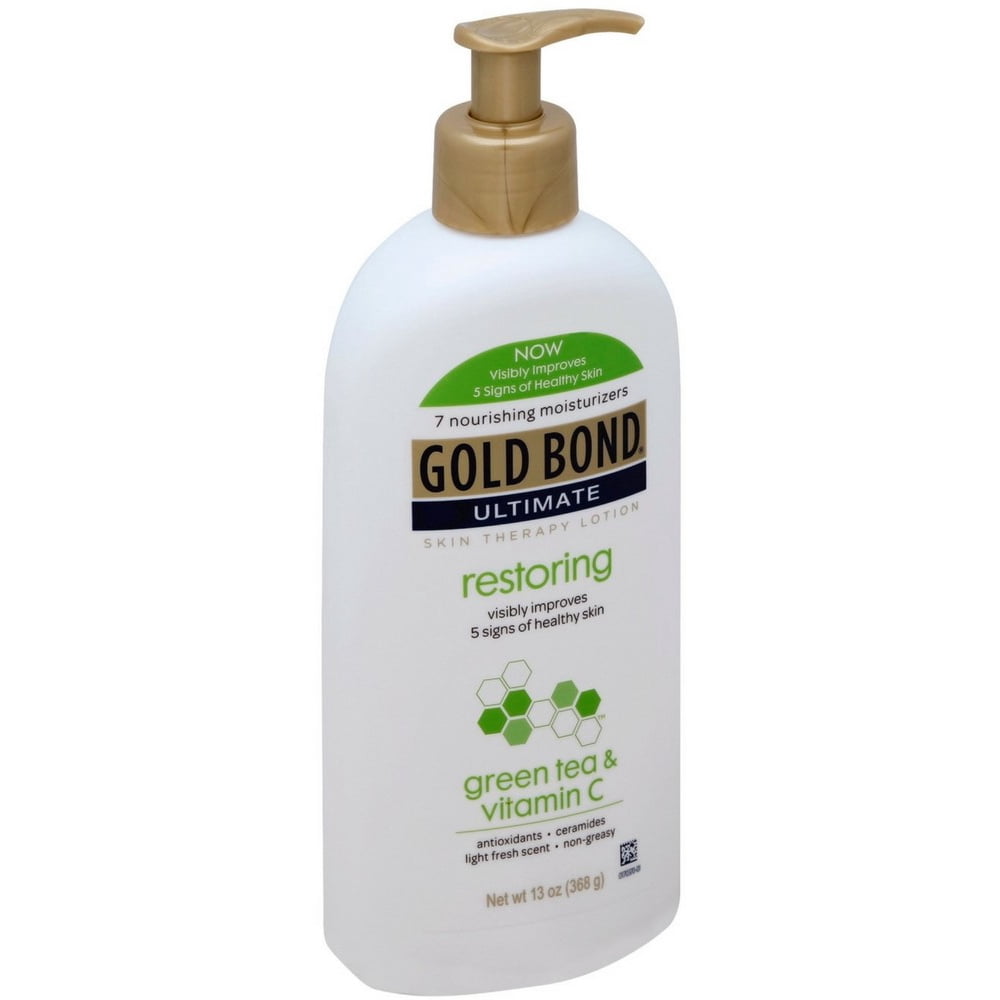 3 Pack Gold Bond Ultimate Restoring Green Tea & Vitamin C 13 oz