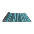 thumbnail image 2 of Ahgly Company Indoor Rectangle Solid Light Blue Modern Area Rugs, 3' x 5', 2 of 4
