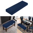 thumbnail image 6 of Dining Room Bench Covers - Upholstered Bench Slipcover Removable Washable Bench Seat -, 6 of 9