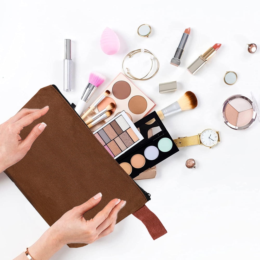 Canvas cosmetic 2025 bag bulk