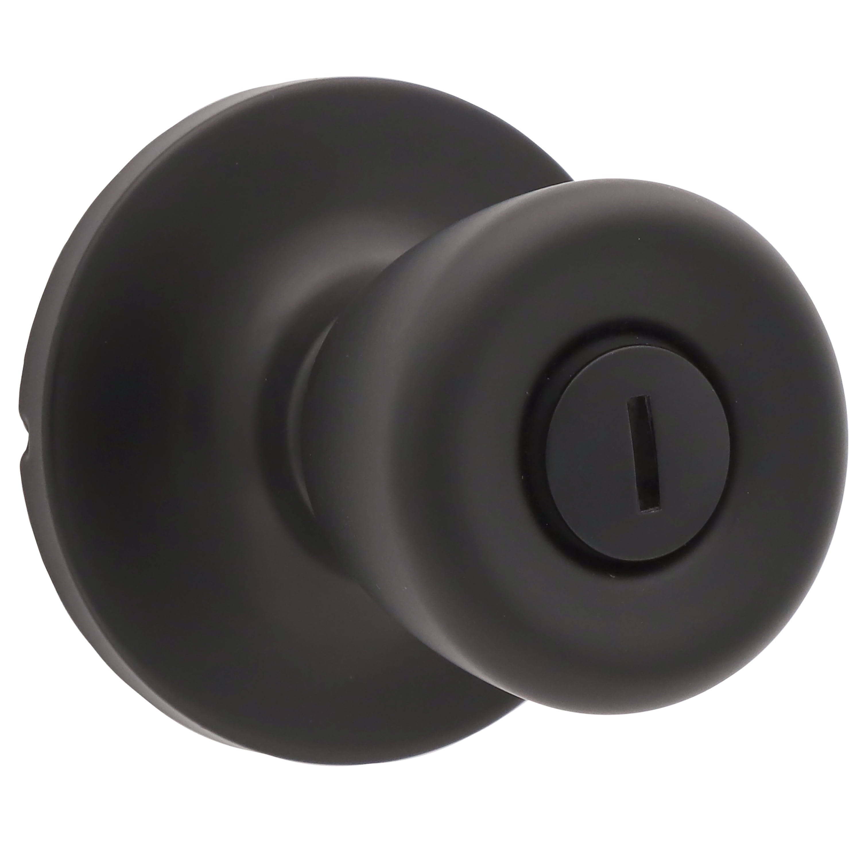Lokhaus Privacy Tulip Doorknob Matte Black 2 Count
