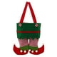 thumbnail image 2 of Botas de elfo a rayas navideñas, bolsa de regalo para dulces, relleno de medias, decoración para fiesta de Navidad, 2 of 7