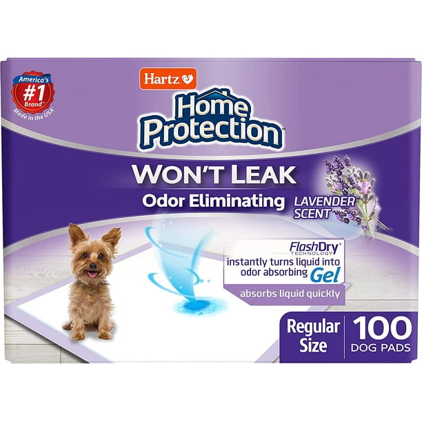 Home Protection Odor Eliminating Scented Dog Pads, Super Absorbent
