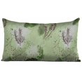 thumbnail image 1 of Vargottam Luxe, Imprimé Vert Menthe 2 Housses de Coussin Décoratives - 20x12 Pouces, 1 of 5