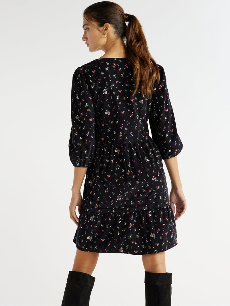 knee length dresses for ladies Against The Grain Caramel Brown Corduroy Belted Mini Shirt Dress main image 0