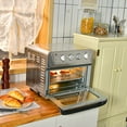 thumbnail image 2 of Costway 21.5QT Air Fryer Toaster Oven 1800W Countertop Convection Oven w/ Recipe, 2 of 12