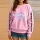 thumbnail image 1 of Pop cazadora para niña T-Shirt | Demo-n Hunters Team Cute Cartoon Design|HUNTR/X Rumi,Mire Zoeyy Kids Long Sleeve Sweatshirt,Comfortable Relaxed Fit Tee for Women, Girls, Daily Lounge Wear, 1 of 4