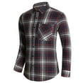 thumbnail image 3 of Gubotare Men's Dress Shirts Casual Button Down Shirt Long Sleeve Shirts (A,4XL), 3 of 5
