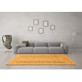 thumbnail image 3 of Ahgly Company Indoor Rectangle Abstract Orange Modern Area Rugs, 5' x 7', 3 of 4
