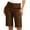 #02Brown, variant on Bermuda Shorts for Women Trendy 2026 Casual Summer High Waisted Chino Shorts Straight Leg Hiking Vacation Outfits Pink S