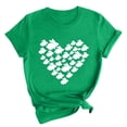 thumbnail image 2 of RKSTN Hauts pour Femmes 2024 Été Décontracté Ample Grande Taille Imprimé Graphique Lapin de Pâques Blouse Mode Col Rond Manches Courtes T-shirt, 2 of 4