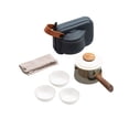 thumbnail image 4 of Travel Ceramic Teapot Set Chinese Kung Fu Teapot Outdoor Teapot with Tea Infuser White, 4 of 9