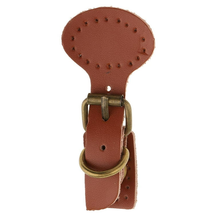 Alloy Leather Buttons with Stitching Holes Sew on Leather Buckles Purse for Handbag Bag Making, inch x 0.6 inch Khaki, Men's, Size: As described