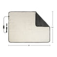 thumbnail image 4 of Stalwart Heated Blanket - 12V Car Blanket for Travel or Tailgating, Gray, 4 of 11