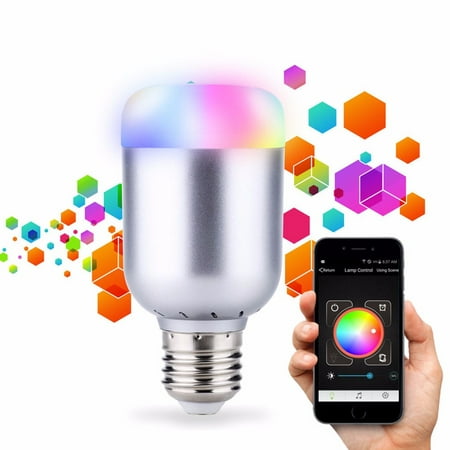 Bluetooth Smart Led Light Bulb Smartphone Controlled Sunrise Wake Departments