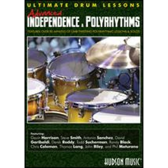 Pre-Owned Ultimate Drum Lessons: Advanced Independence & Polyrhythms (DVD 0884088653491)