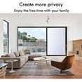 thumbnail image 2 of Privacy Window Film Frosted Non-Adhesive Glass Sticker Removable Vinyl Static Cling Heat Control Stained Glass Film for Home,Office,Bathroom,Bedroom,Living Room,Matte White, 17.7 x 78.7 inches, 2 of 8