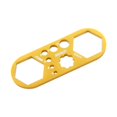 thumbnail image 3 of Llave para tapa de horquilla de bicicleta, herramienta para quitar tapa de manivela, herramienta de reparación de bicicletas de aleación de aluminio Oro 27 mm 28 mm, 3 of 8