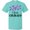 Scuba Blue, variant on I Love Colorado Columbine Flowers T-Shirt