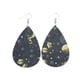 thumbnail image 1 of Pendientes de material cuero De Halloween Para Mujeres Niñas Pendientes Góticos de material cuero Liviano Cuelgan Joyería Hecha Del Partido, 1.4 UNA, 1 of 9