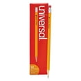 thumbnail image 4 of Universal UNV55400 HB #2 Woodcase Pencil - Black Lead/Yellow Barrel (1-Dozen), 4 of 8