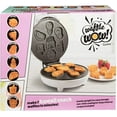 thumbnail image 5 of Waffle Wow! Fun Food Friends Mini Waffle Maker - 7 Different Kawaii Style Design Pancakes Featuring an Avocado Pizza Ramen Taco & More- Cool Electric Waffler Iron Morning Breakfast, 5 of 5