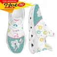 thumbnail image 1 of Nueva tendencia, zapatos planos para mujer con estampado de dibujos animados de dentista y dientes, zapatos casuales de malla transpirable, zapatillas para mujer, 1 of 6