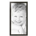 thumbnail image 2 of ArtToFrames 16" x 32" Flat Pewter Picture Frame, 16x32 inch Silver Wood Poster Frame (WOM-4887),  Pack, 2 of 7