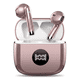 thumbnail image 1 of Audífonos Inalámbricos, Audífonos Intrauditivos Bluetooth 5.4, Estéreo Hi-Fi 4 ENC con Micrófono con Cancelación de Ruido, 40H de Reproducción con Pantalla LED Dual Audífonos Impermeables IPX7,, 1 of 8
