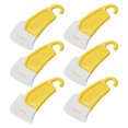 thumbnail image 1 of 6 espátulas de silicona para limpieza de cocina, antiadherentes, para limpiar el fondo de ollas., 1 of 8