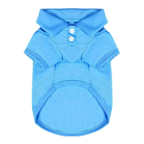 Perro T Shirt Transpirable Pet Shirt Dog Sports Shirt Ropa de perro Abrigo Adecuado para perros pequeños y medianos y gatos