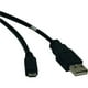 Eaton Tripp Lite Series USB 10 ft 2B (m) .0 A to Micro-B Cable (M/M), (3.05 M) - Câble USB - US vers Micro-USB Type B (M) - USB 2.0 - 10 ft - Noir – image 5 sur 6