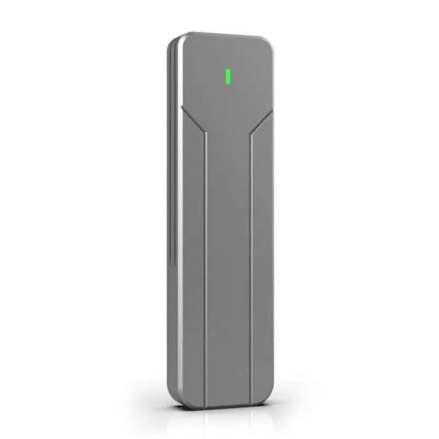 M.2 NVME Aluminum Tool-Free SSD Enclosure, USB3.2 Type-C Gen2 Magnetic Hard Drive Enclosur