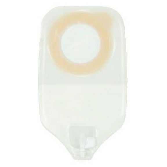 Esteem synergy 2-Piece Urostomy Pouch  Fits Stoma Size 7/8'' to 1-1/4'', Transparent, Box of 10