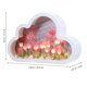thumbnail image 3 of 1 juego de lámpara de noche de escritorio con forma de nube y tulipán para dormitorio, luz de noche para el hogar, 3 of 6