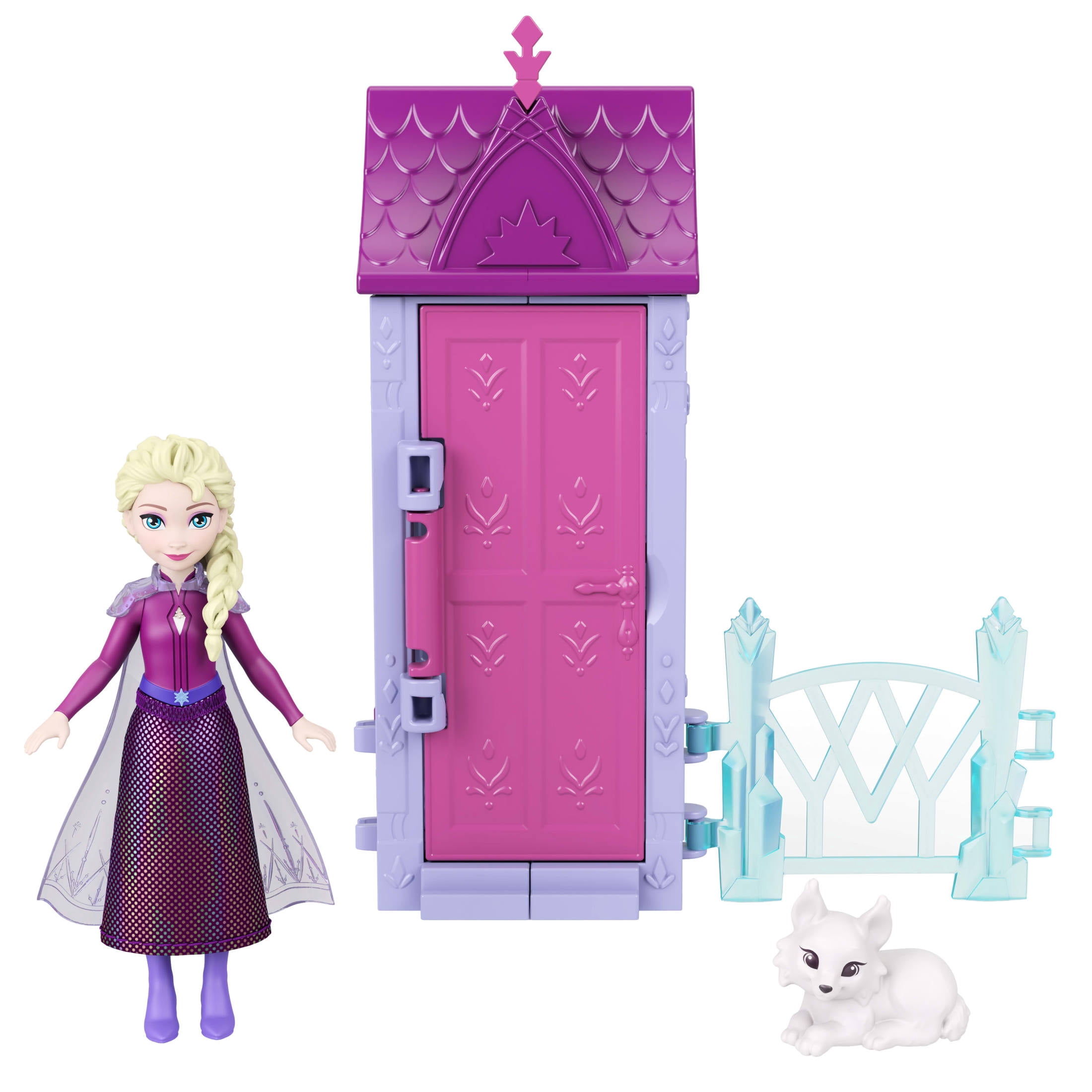 Disney Frozen Small Doll Playset with 5 Surprises Including Anna or Elsa (1 Doll; Character Varies)