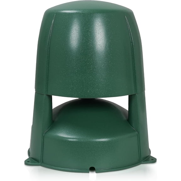 Sound Town 2-Way 8" High-Fidelity Passive Outdoor 360° Dispersion Speaker, Weather-Resistant, 70V/100V/8-Ohm, Home & Commercial Installation for Garden, Yard, Deck, Green (OMNI-82G)