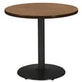 thumbnail image 3 of KFI Studios Mode 3' Round Dining Table, River Cherry, Black Base, 3 of 3