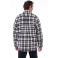 thumbnail image 2 of Scully 5293-NAV XXL Flannel Plaid Shirt for Mens, Navy - 2XL, 2 of 2